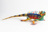 Lizard; extra large; luster rainbow colors