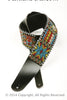 Hand Beaded Leather Guitar Straps - SOLD OUT!