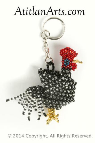 Chicken/Rooster black/silver [Animals, Domestic]