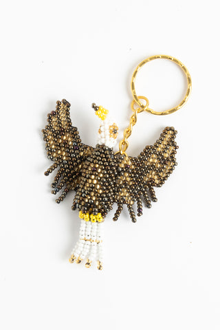 Bald Eagle; bronze, gold, white
