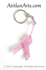 Breast Cancer Ribbon pink & silver [Special]
