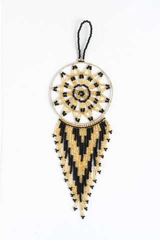 Dreamcatcher: small; gold and black