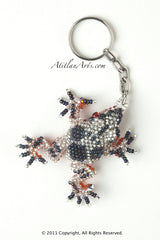 Tree Frog silver with blue spots [Frogs]